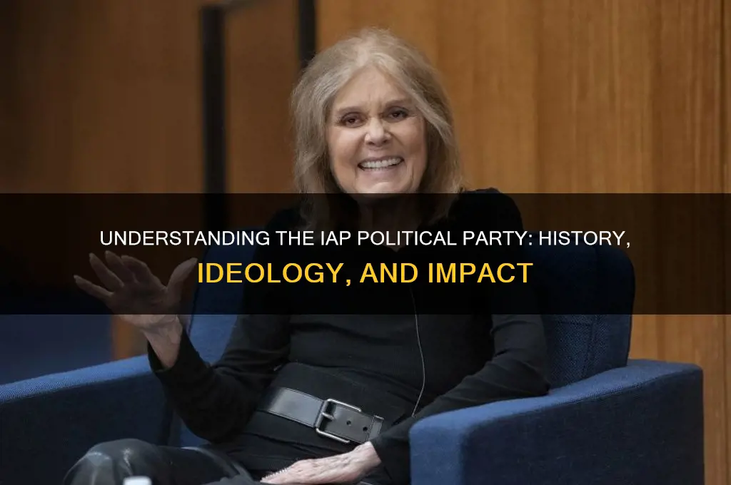 what is iap political party