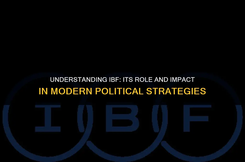 what is ibf in politics