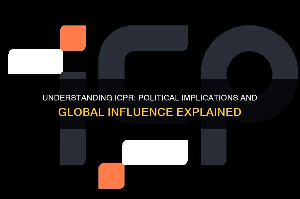 what is icpr political