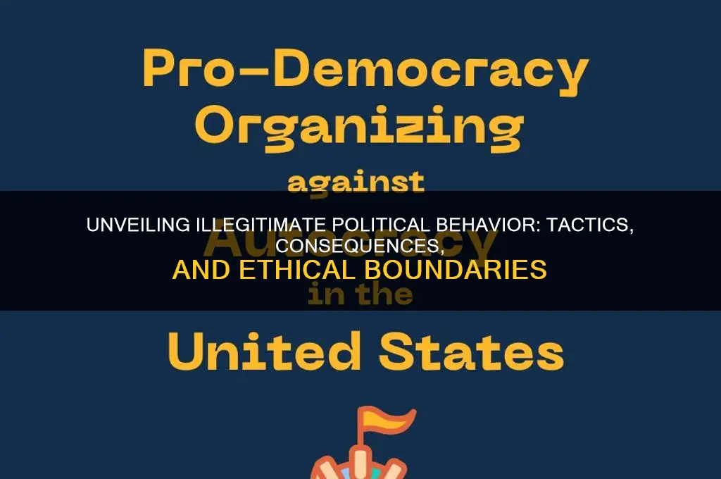 what is illegitimate political behavior