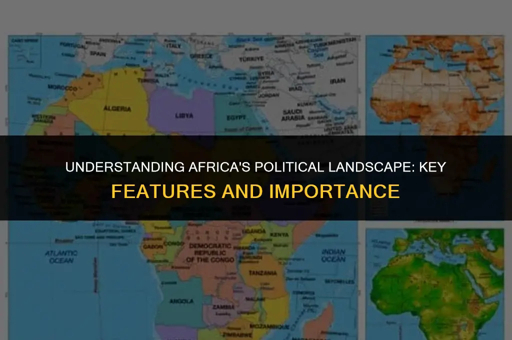 what is important about the african political map