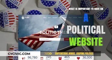 Essential Elements for a Successful Political Website: A Comprehensive Guide