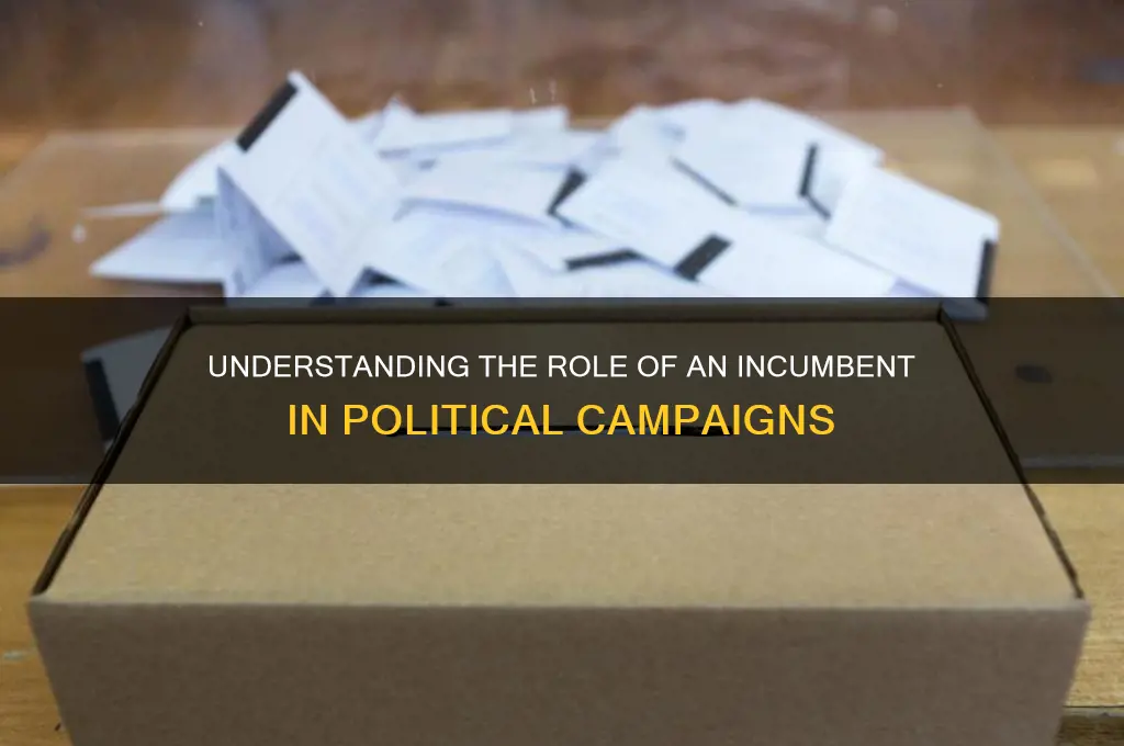 what is incubent in politics