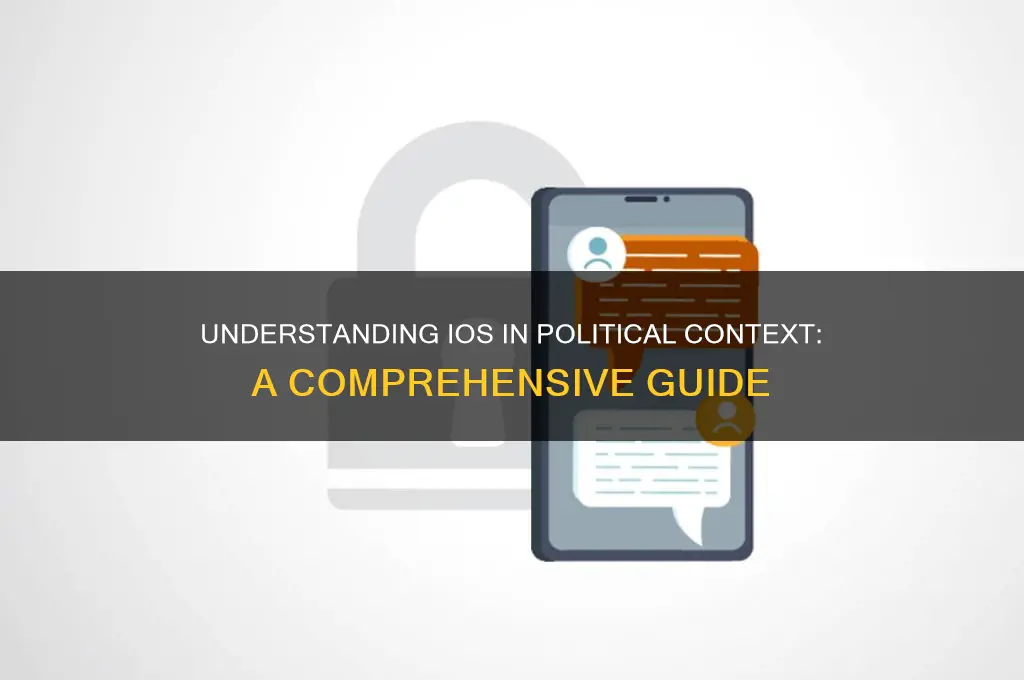 what is ios in political
