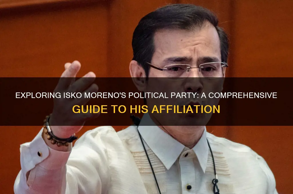what is isko moreno political party
