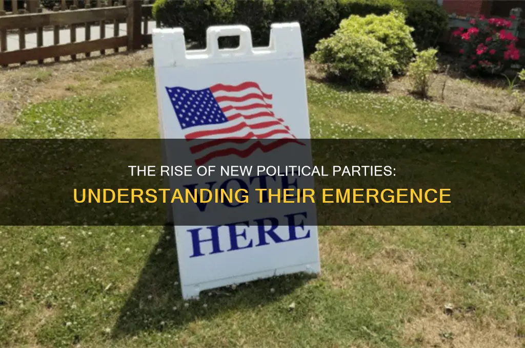 what is it called when a new political party emerges