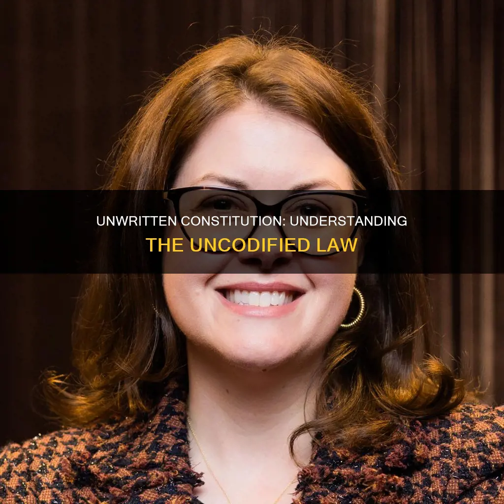 what is it meant by the unwritten constitution