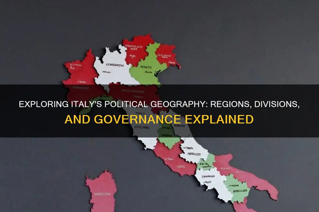 what is italy political geography