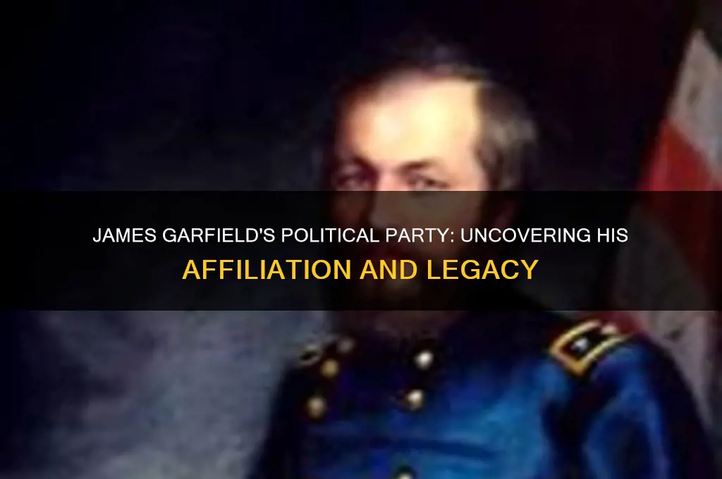 what is james garfield political party