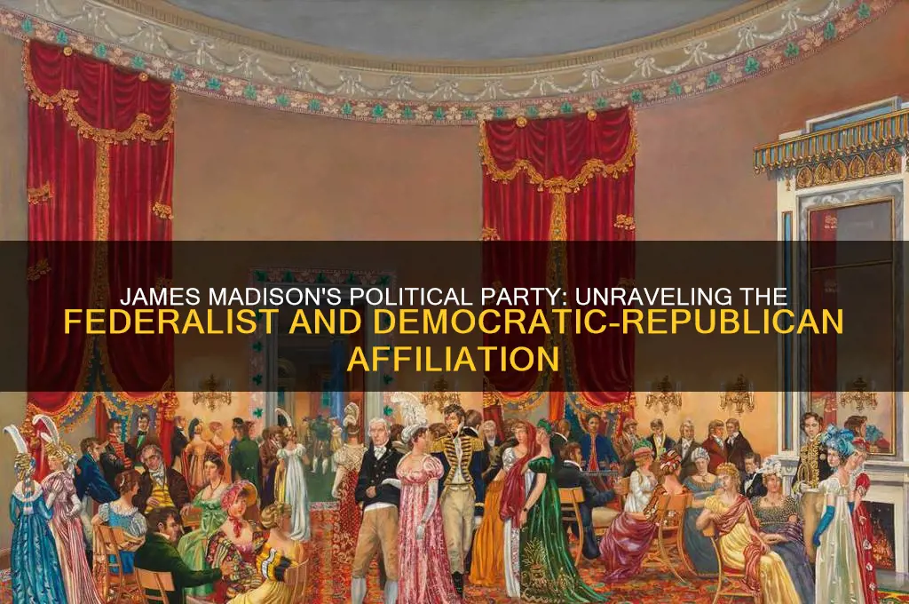 what is james madison political party
