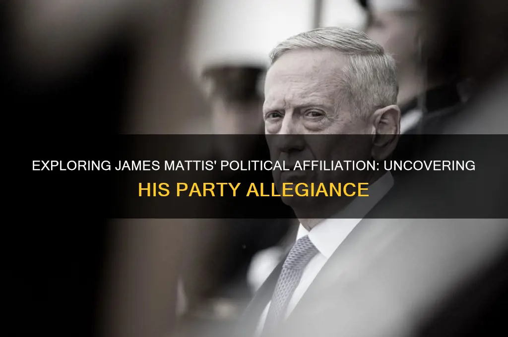 what is james mattis political party