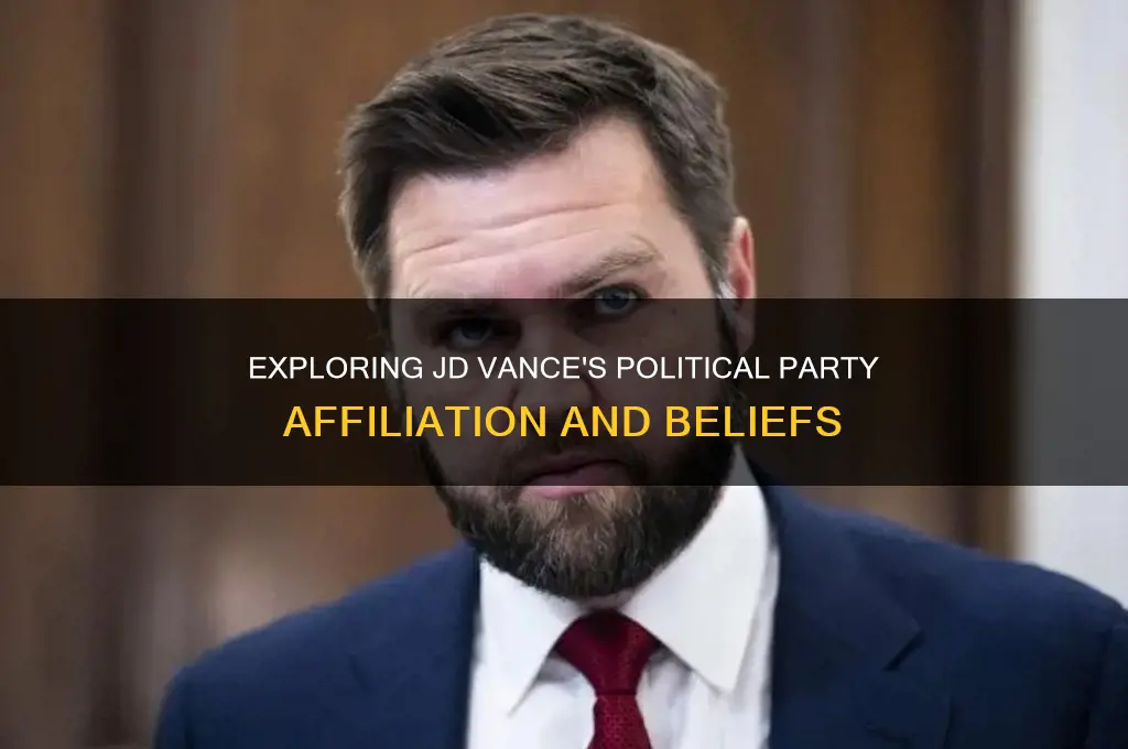 what is jd vance political party