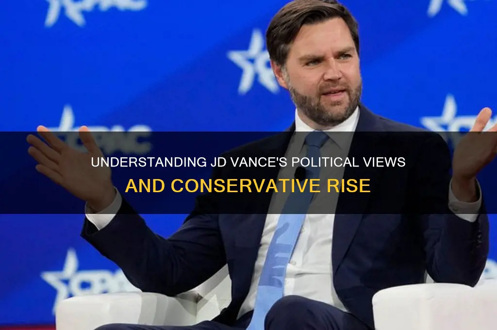 what is jd vance politics