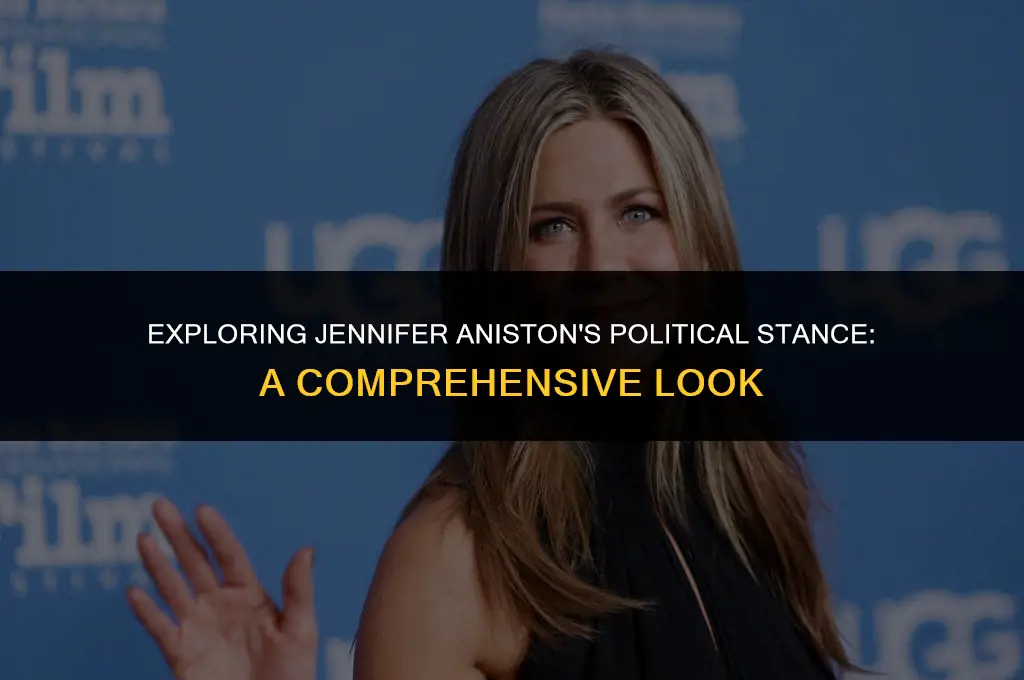 what is jennifer anistobs political views