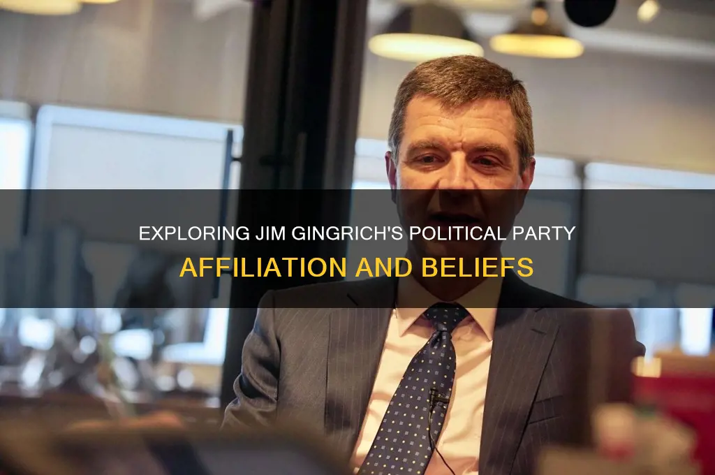 what is jim gingrich political party