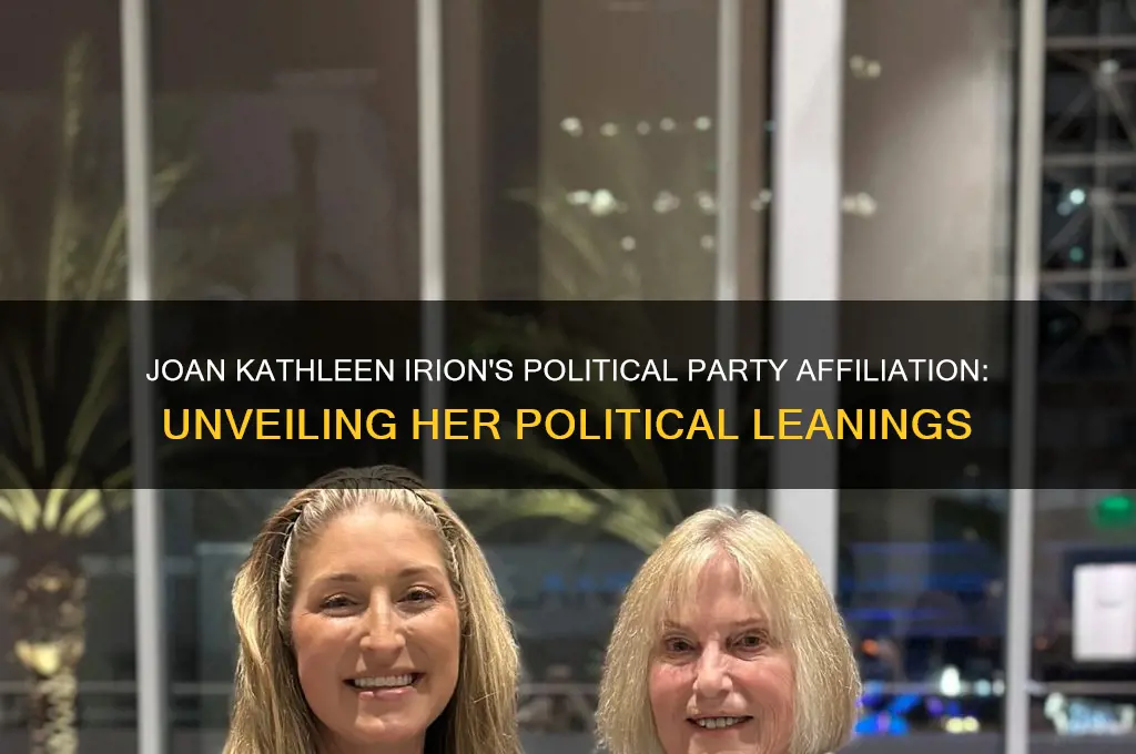 what is joan kathleen irion political party