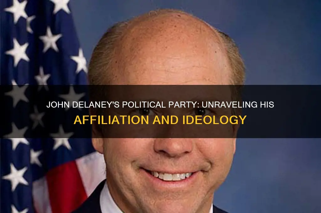 what is john delaney political party