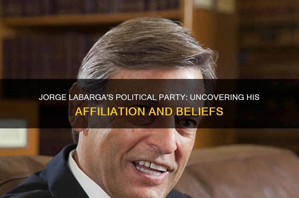 what is jorge labarga political party