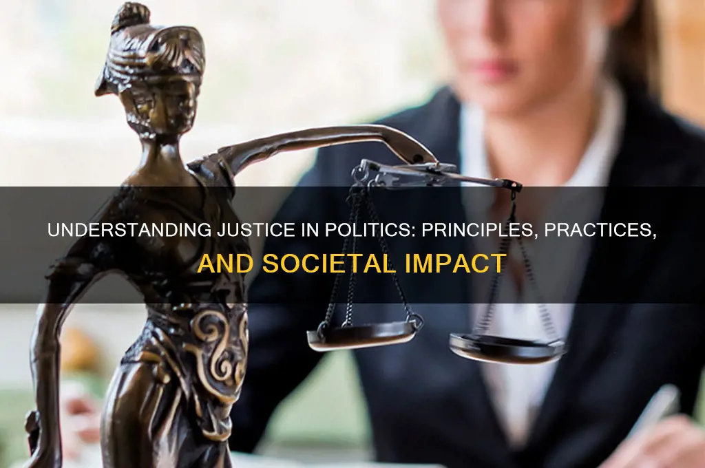 what is justice in politics