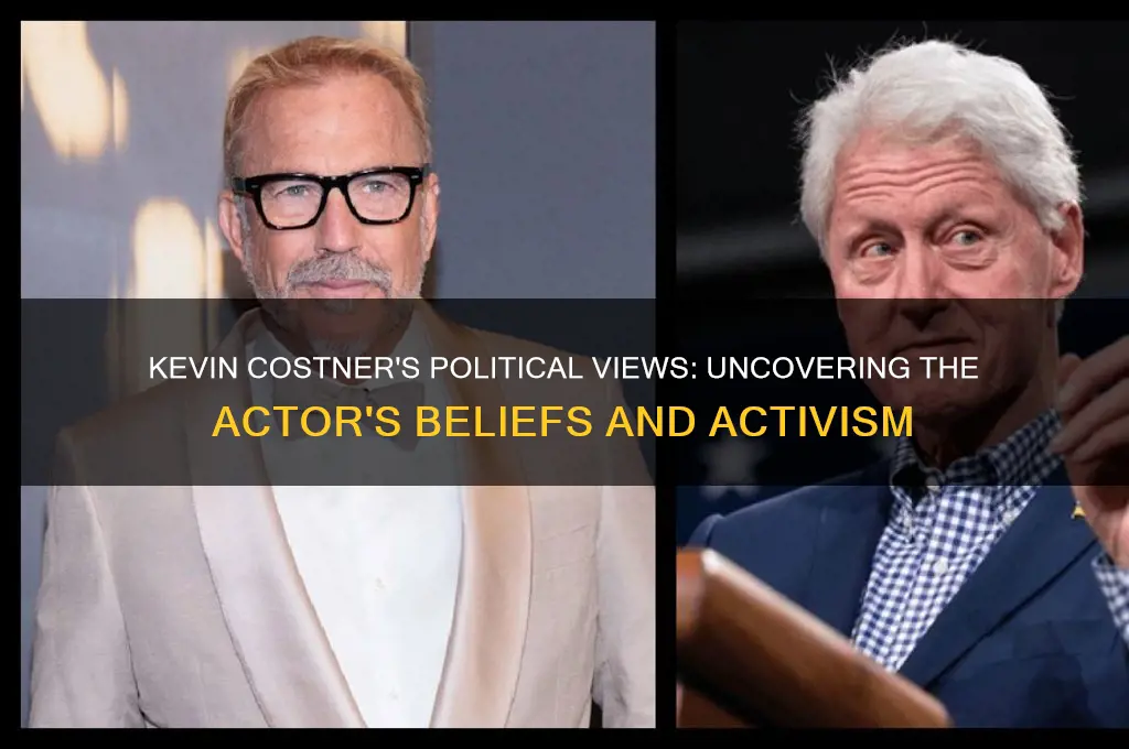 what is kevin costner politics