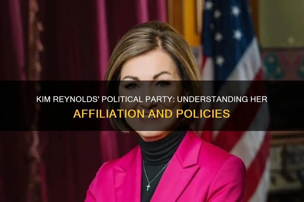 what is kim reynolds political party