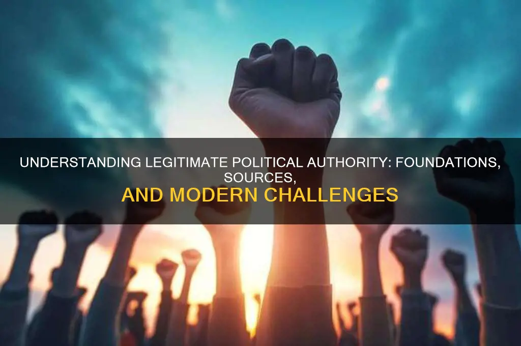 what is legitimate political authority