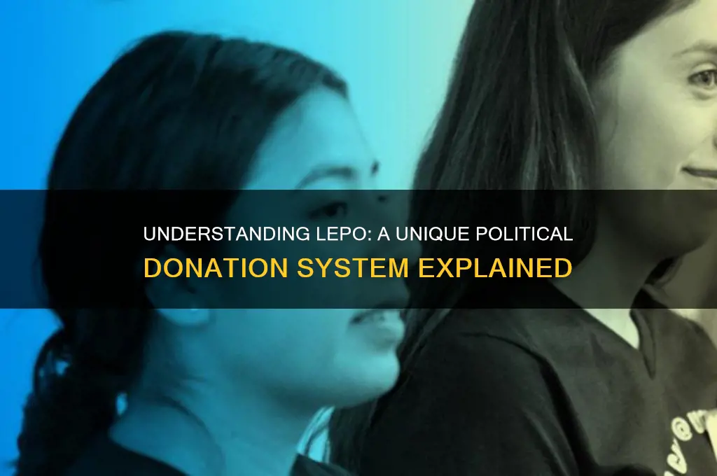 what is lepo in politics