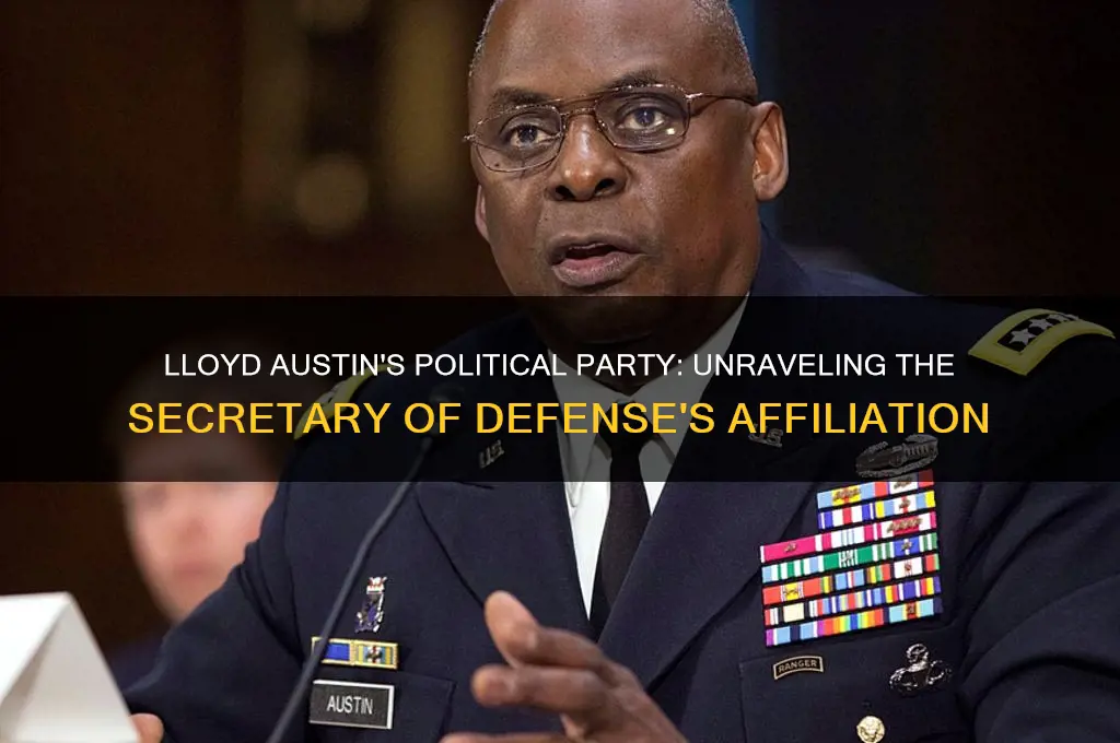 what is lloyd austin political party