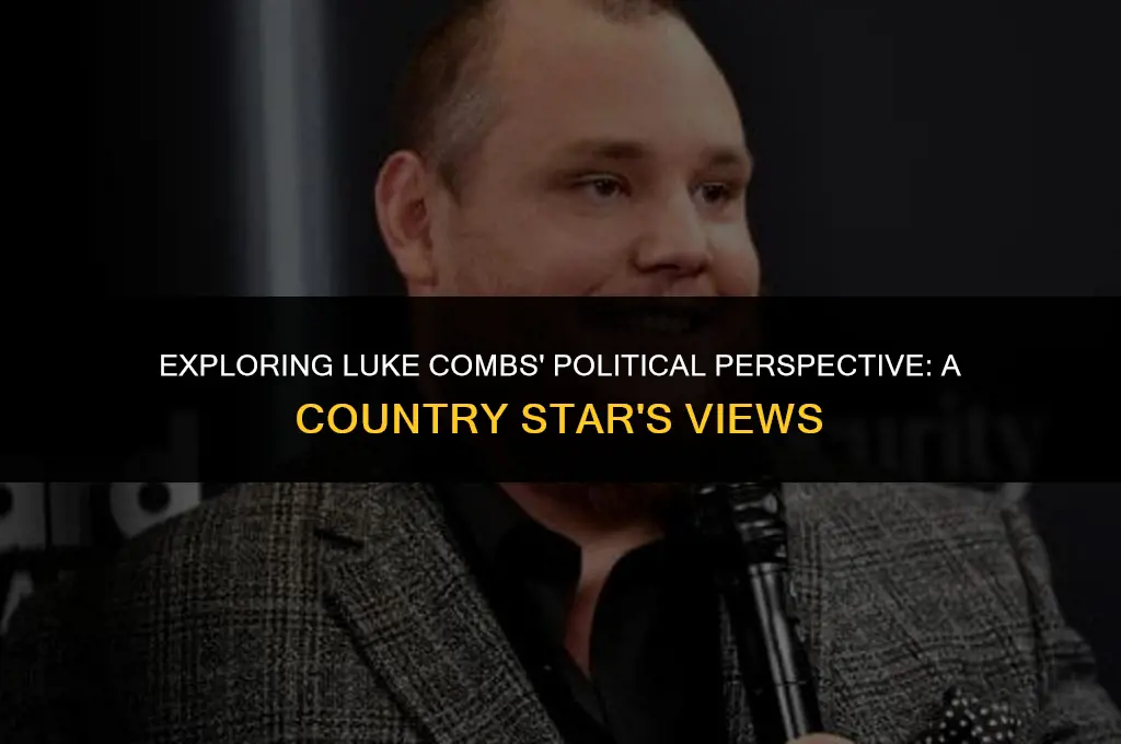 what is luke combs political view
