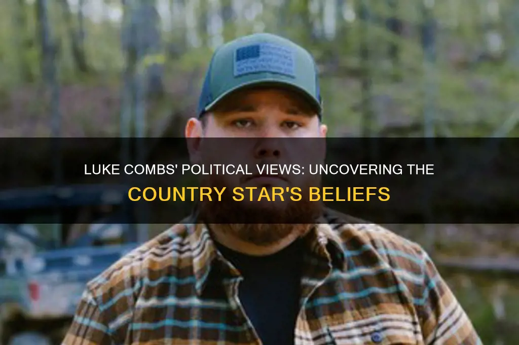 what is luke combs political