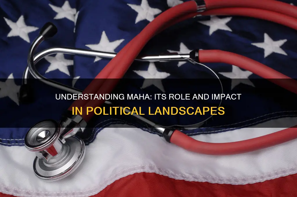 what is maha in politics