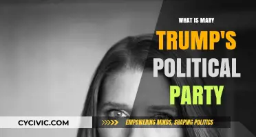 Mary Trump's Political Party: Unraveling Her Affiliation and Beliefs