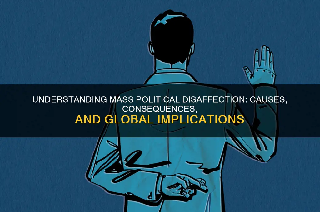 what is mass political disaffection