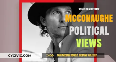Exploring Matthew McConaughey's Political Beliefs and Activism
