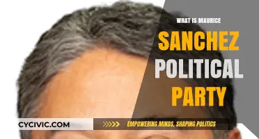 Maurice Sanchez's Political Party: Uncovering His Affiliation and Beliefs