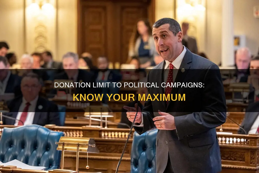 what is maximum i can donate to political campaign