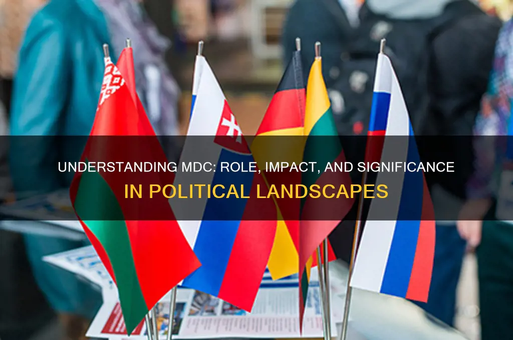 what is mdc in politics