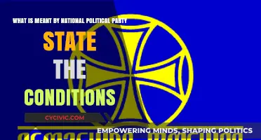 Understanding National Political Parties: Conditions and Criteria Explained