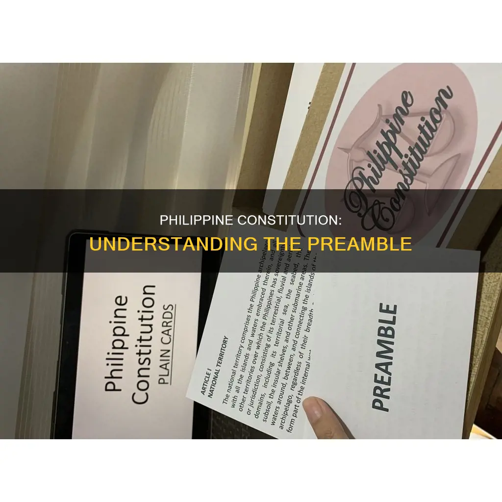 what is meant by the preamble of the philippine constitution