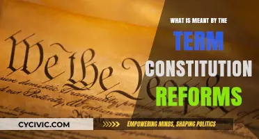 Understanding Constitutional Reforms: Power, Change and Law