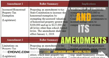 Constitution and Amendments: Our Rights and Freedoms