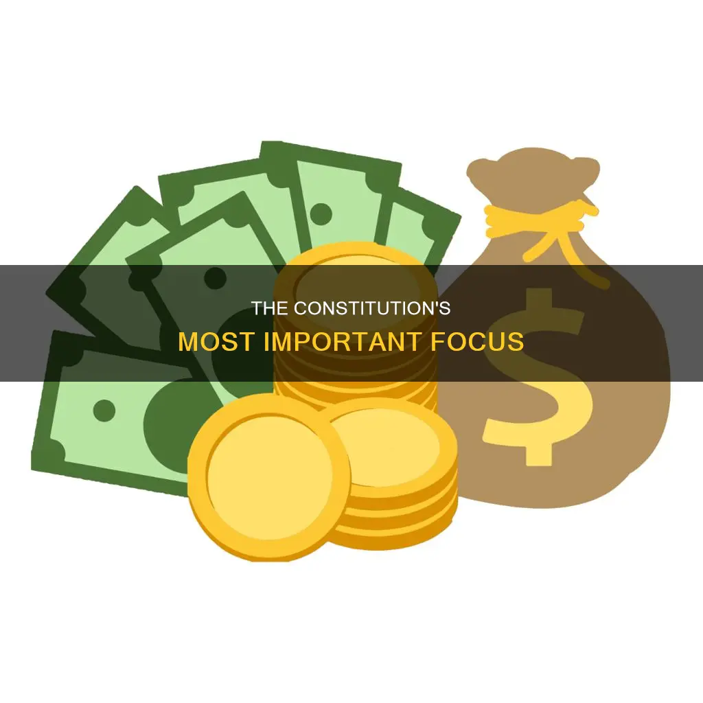 what is mentioned in the constitution more than anything else