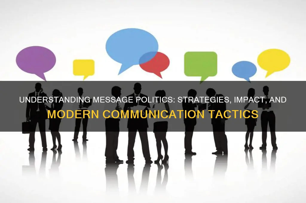 what is message politics