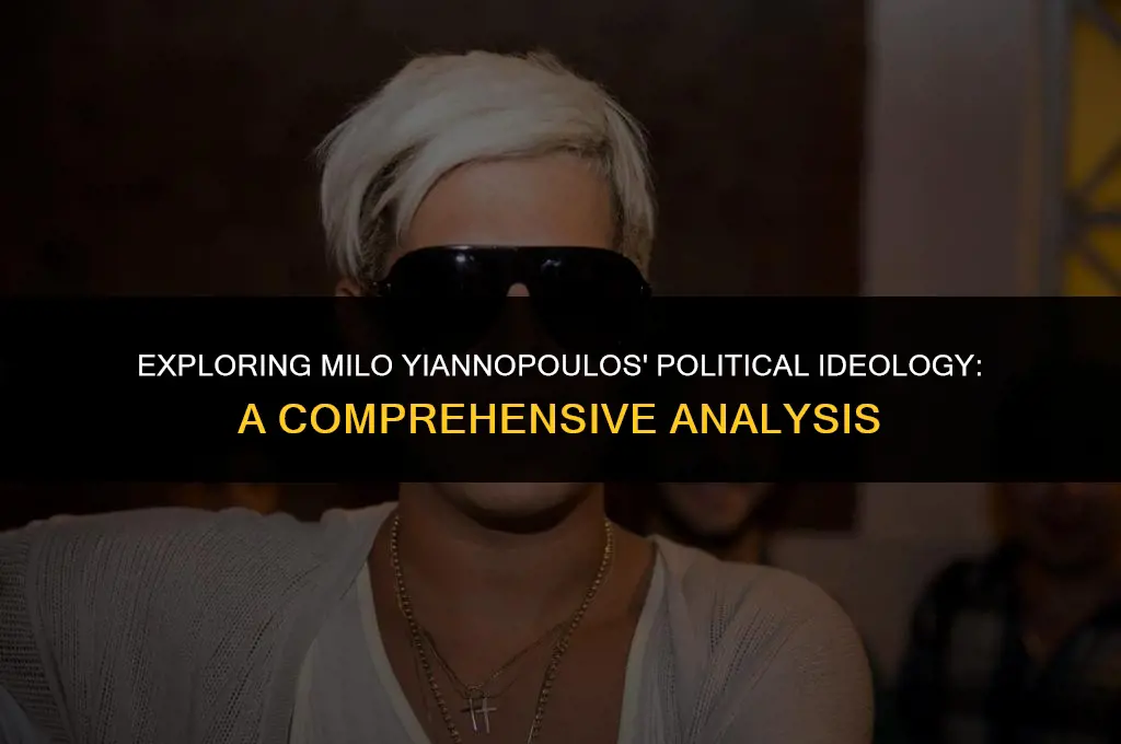 what is milo yiannopoulos political view
