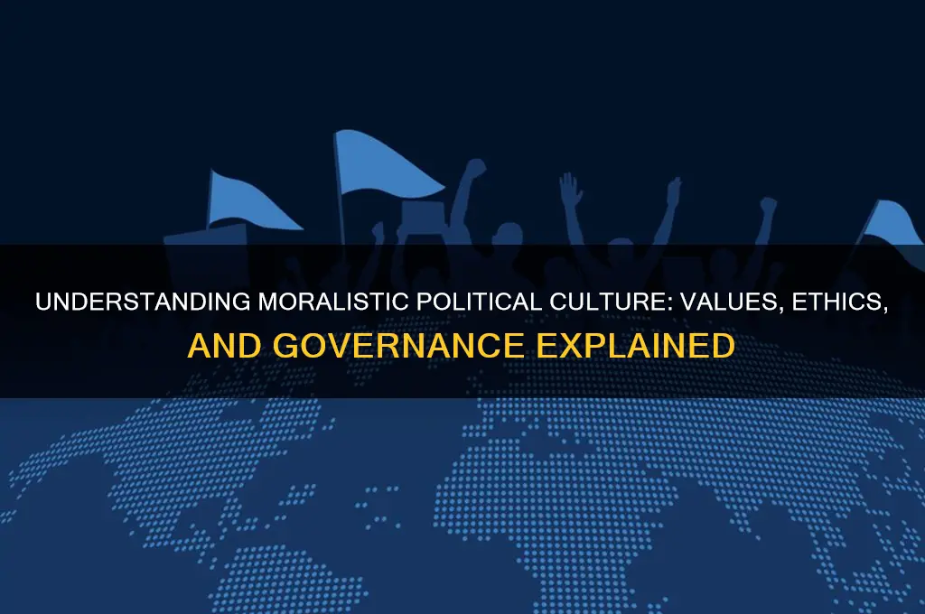 what is moralistic political culture