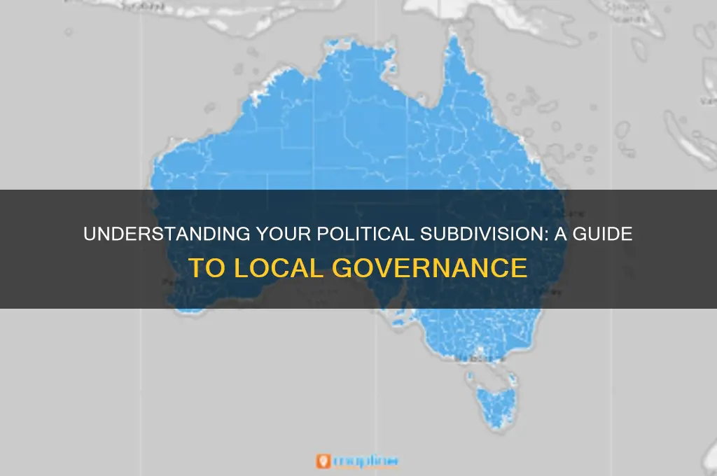 what is my political subdivision