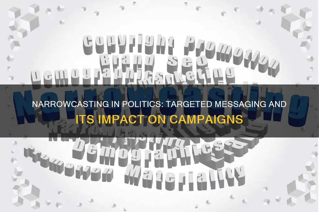 what is narrowcasting in politics