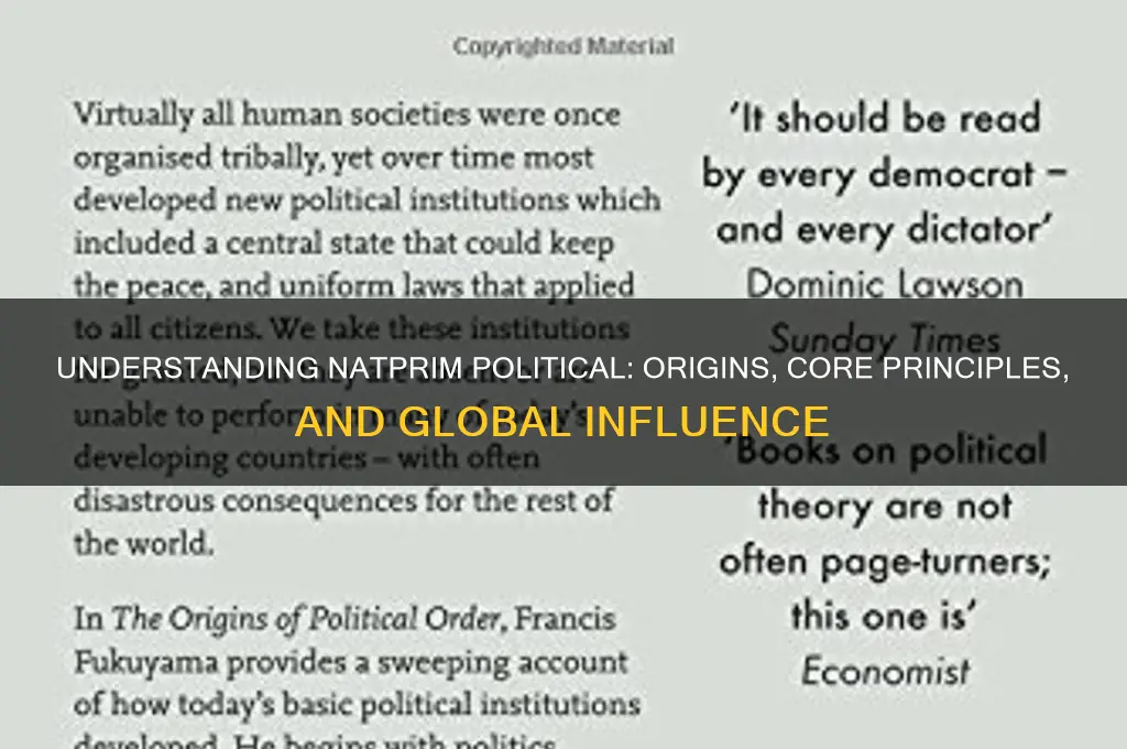 what is natprim political