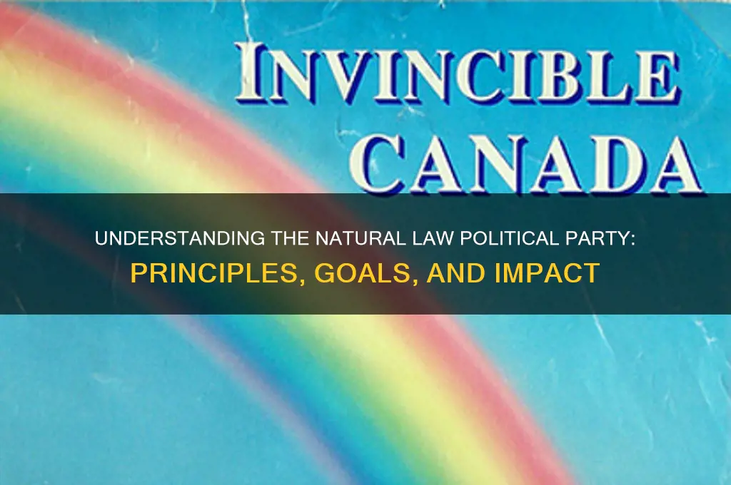 what is natural law political party