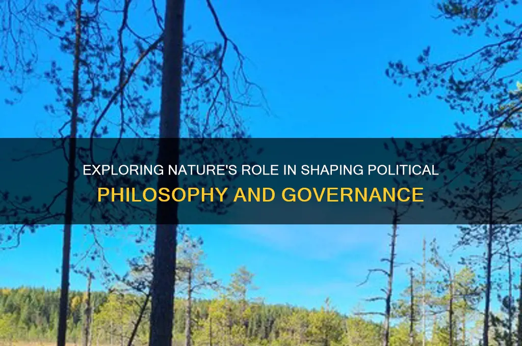 what is nature political philosophy